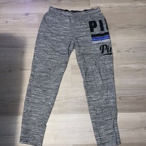 Pink Victoria Secret Size Medium sweat pants casual relax fit